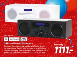 Bilka DAB-radio med Bluetooth tilbud