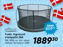 Bilka Inground trampolin 366 tilbud