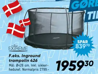 Bilka Inground trampolin 426 tilbud