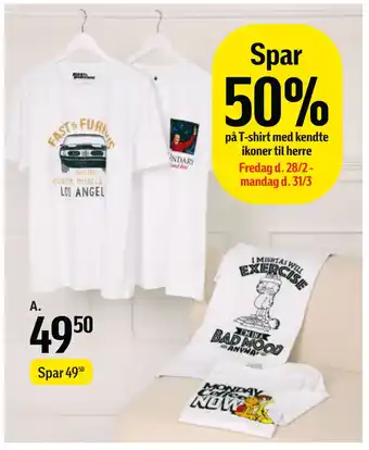 Føtex T-shirt tilbud