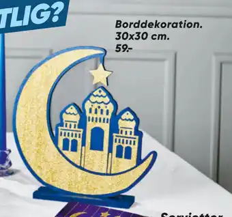 Bilka Borddekoration tilbud