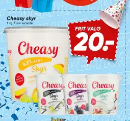 Bilka Cheasy skyr tilbud