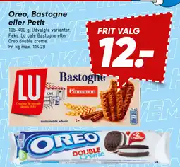 Bilka Oreo, Bastogne eller Petit tilbud