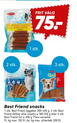 Bilka Best Friend snacks tilbud