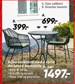 Bilka Amantea havestol tilbud