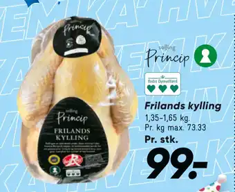 Bilka Frilands kylling tilbud