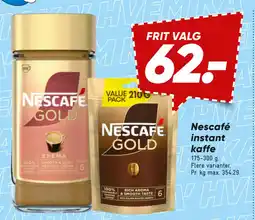 Bilka Nescafé instant kaffe tilbud