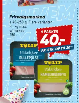 Bilka Fritvalgsmarked tilbud