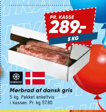 Bilka Mørbrad af dansk gris tilbud