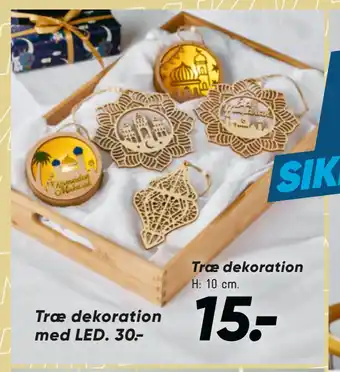 Bilka Træ dekoration med LED tilbud