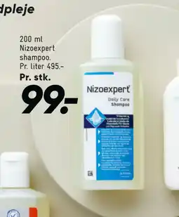 Bilka 200 ml Nizoexpert shampoo. Pr. liter 495 tilbud