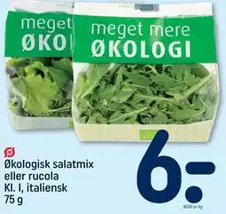 REMA 1000 Økologisk salatmix eller rucola tilbud