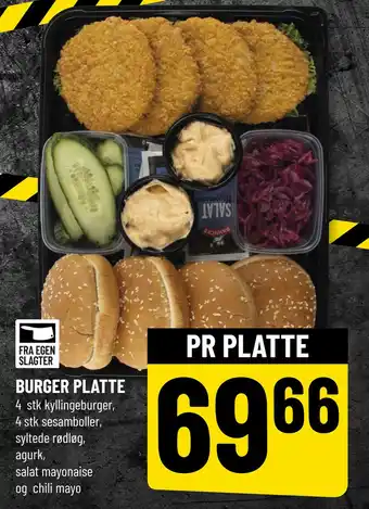 Løvbjerg BURGER PLATTE tilbud