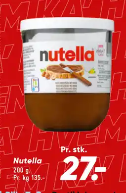 Bilka Nutella tilbud