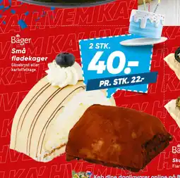 Bilka Små flødekager tilbud