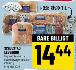 Løvbjerg SCHULSTAD LEVEBRØD tilbud