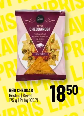 Løvbjerg RØD CHEDDAR tilbud