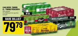 Løvbjerg CARLSBERG, TUBORG EL. TUBORG PÅSKEBRYG tilbud