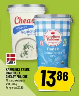 Løvbjerg KAROLINES CREME FRAICHE EL. CHEASY FRAICHE tilbud