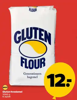 Netto Gluten hvedemel tilbud