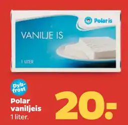 Netto Polar vaniljeis tilbud