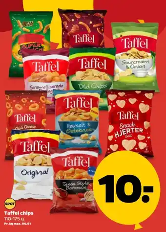 Netto Taffel chips tilbud