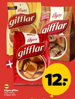 Netto Pågen gifflar. tilbud