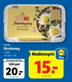 Lidl Skrabeæg tilbud