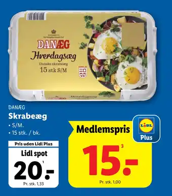 Lidl Skrabeæg tilbud