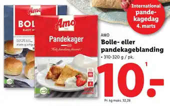 Lidl Bolle- eller pandekageblanding tilbud