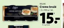 Lidl Creme brulé tilbud