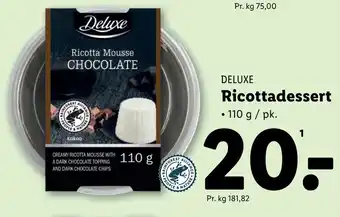 Lidl Ricottadessert tilbud