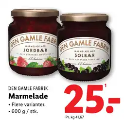 Lidl Marmelade tilbud