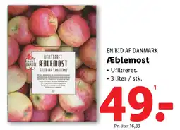 Lidl Æblemost tilbud