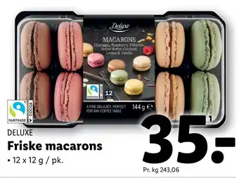 Lidl Friske macarons tilbud