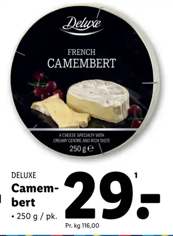 Lidl Camembert tilbud