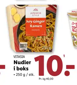 Lidl Nudler i boks tilbud