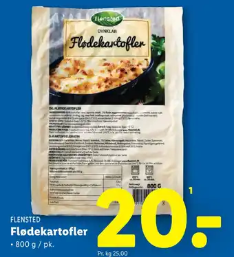 Lidl Flødekartofler tilbud