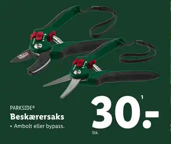 Lidl Beskærersaks tilbud