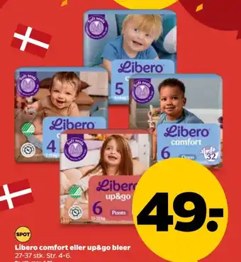 Netto Libero comfort eller up&go bleer tilbud