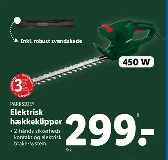 Lidl Elektrisk hækkeklipper tilbud