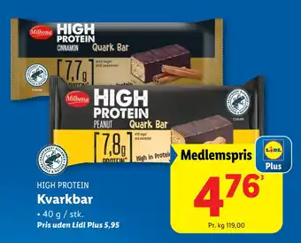 Lidl Kvarkbar tilbud