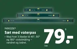 Lidl Sæt med vaterpas tilbud