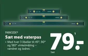 Lidl Sæt med vaterpas tilbud