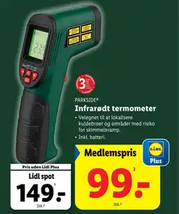 Lidl Infrarødt termometer tilbud