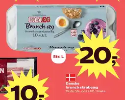 SuperBrugsen Danske brunch skrabeæg tilbud