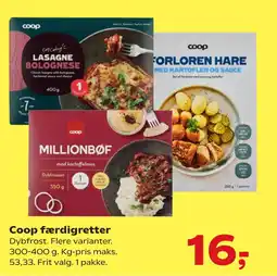 SuperBrugsen Coop færdigretter tilbud