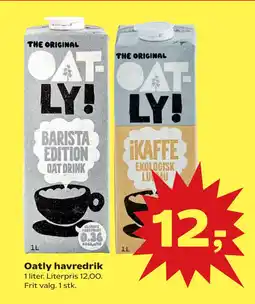 SuperBrugsen Oatly havredrik tilbud