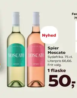 SuperBrugsen Spier Moscato tilbud