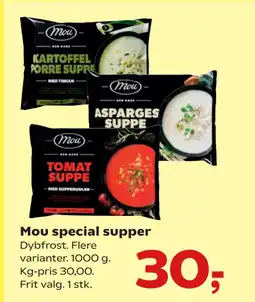 SuperBrugsen Mou special supper tilbud